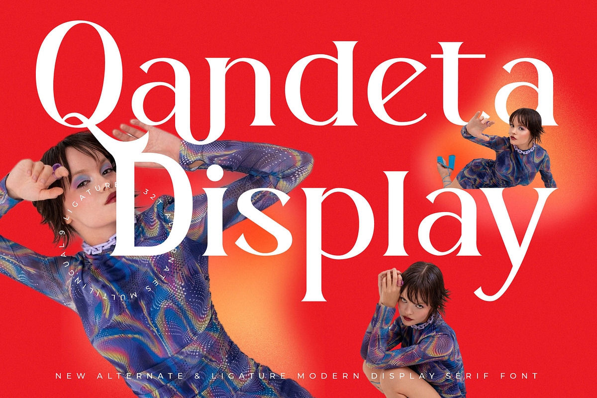 Qandeta - Display Serif, a Serif Font by AmorfaType (Photo 1 of 10)