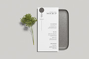 Wedding Menu Mockup, an Advertising Mockup by swsi-studio (Thumbnail 3 of 5)