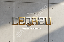 Ceqazu Typeface | Modern Luxury Disp