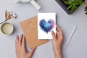 Cute Smoke Heart Clipart Sublimation, a Seasonal Illustration by Craft Nest (Thumbnail 4 of 6)