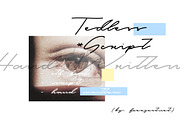 Tedless Handwritten Font, a Script Font by freeject.net (Thumbnail 2 of 5)
