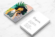 Travel + Lifestyle Business Card, a Business Card Template by Human-made. Made to feel. (Thumbnail 3 of 3)
