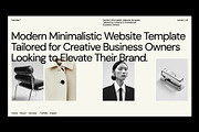 Monday Showit Website Template, a Websites & App Template by Mea Vota Studio™ (Thumbnail 4 of 11)