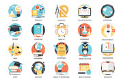 175 Flat Education Icons, a Duotone Icon by Prosymbols (Thumbnail 4 of 10)