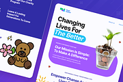 Charity Program Email Newsletter, an UI Kit Template by SquidPixey (Thumbnail 4 of 6)