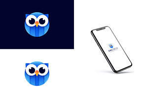 Gradient Modern Owl Logo Design, a Branding & Logo Template by Artnivora.Std
