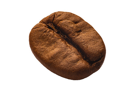 Coffee bean isolated on white, a Food & Drink Photo by Lukas Jonaitis SHOP