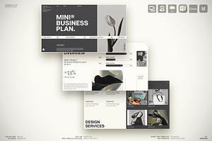 Business Plan Presentation Template, a Presentation Template by Studio Monova