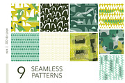 Modern Gouache Patterns Bundle, a Pattern Graphic by The Collective Studio (Thumbnail 11 of 16)