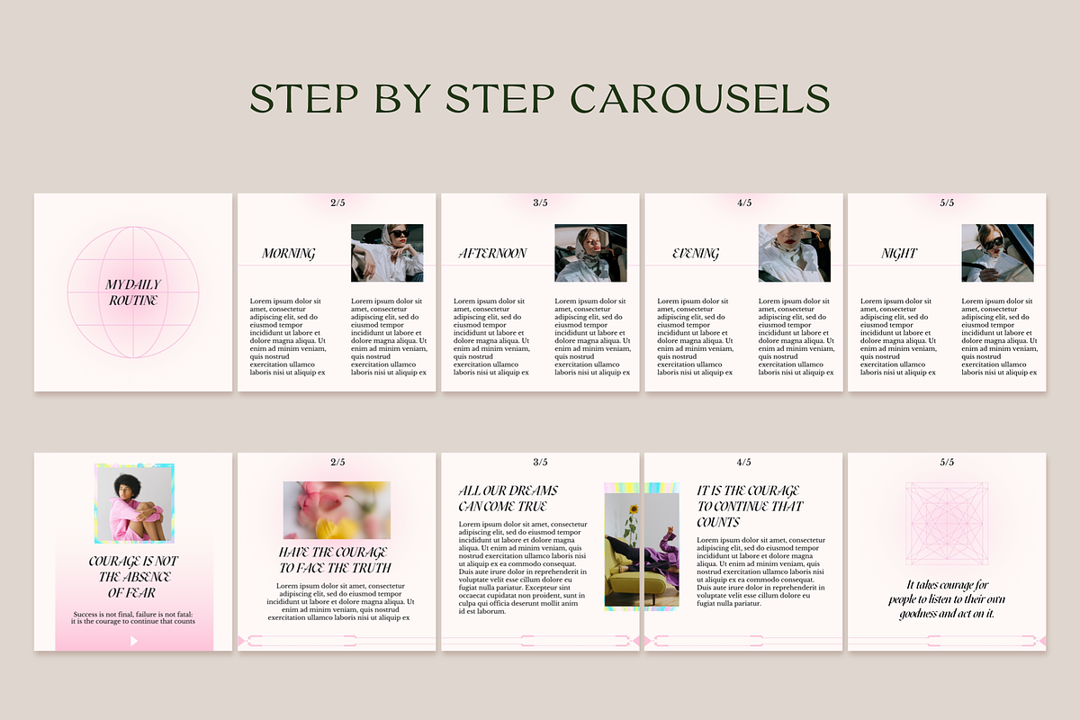 Inspirational Instagram Template, a Social Media Template by Bonumo (Photo 7 of 10)