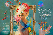 Eden's Garden Collage Creator, an Object Graphic by Anna Babich (Thumbnail 3 of 9)