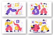 10 Financial Crisis Illustration, a Finance Illustration by denayunebgt (Thumbnail 2 of 4)