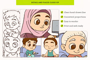 13 Cute Daily Home Routine Character, an Illustration by MEANDSTUDIO (Thumbnail 4 of 5)
