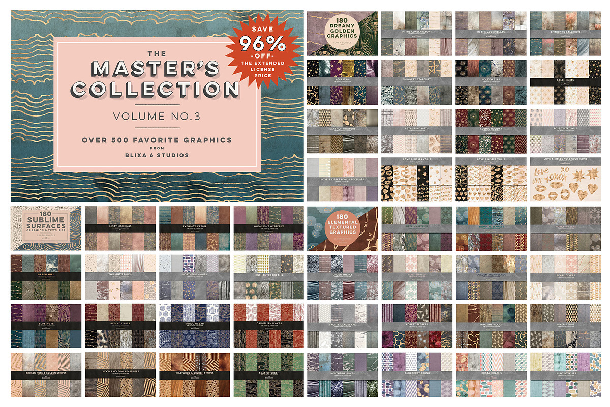 Whole Shop 9000+ Graphics Bundle, a Background Graphic by Blixa 6 Studios (Photo 8 of 26)