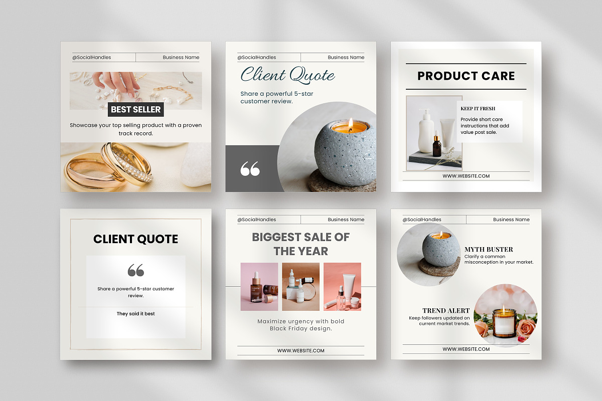 Small Business Canva Instagram Post preview 3
