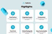 Blockfolio+ - Crypto Wallet Premium, an UI Kit Template by Digibulbo (Thumbnail 2 of 8)
