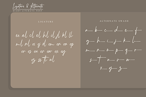 Diary Lituhayu//Nature Script Font