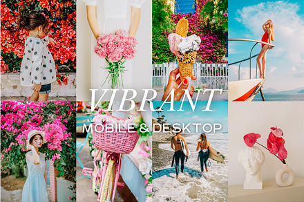 12 Vibrant Lightroom Presets