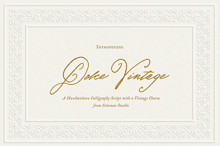 Dolce Vintage| Handwritten Font