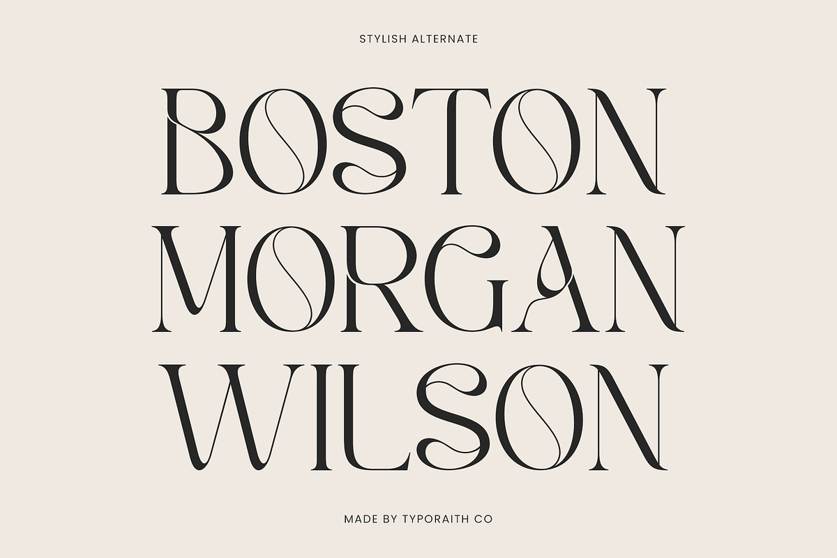 Galem | Elegant Serif, a Serif Font by Typoraith Co (Photo 3 of 10)
