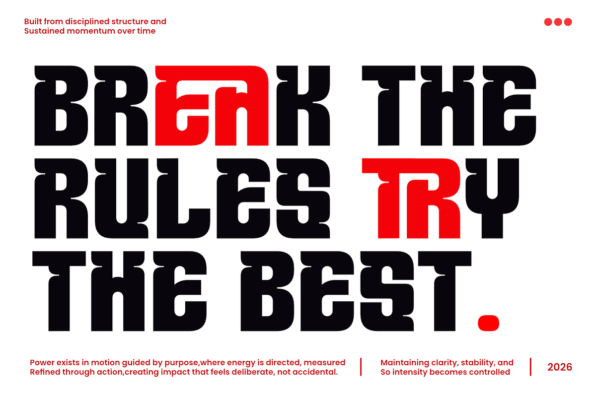 Wepoire - Sport Branding Font, a Sans Serif Font by NexaLine (Photo 4 of 10)