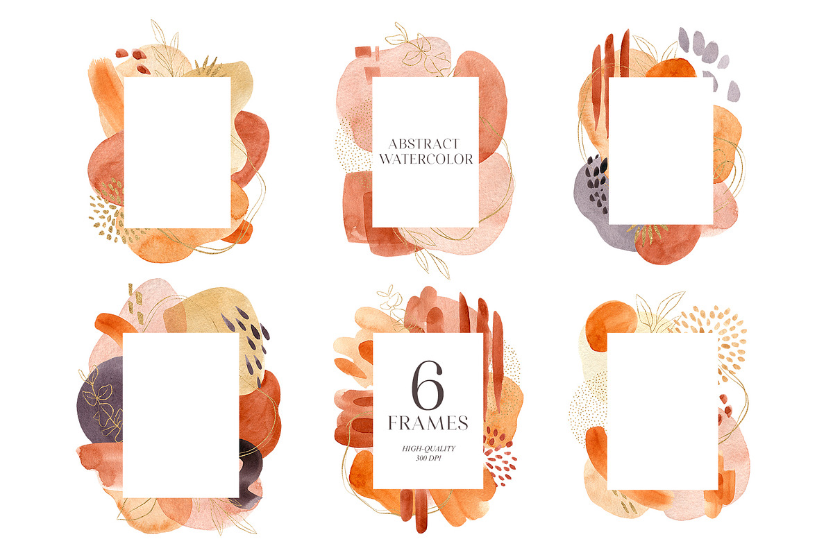 Abstract Watercolor Set, a Work Illustration by Natalia Fedorova (Photo 16 of 18)