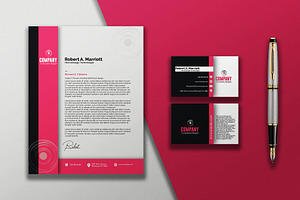 Company Business Card & Letterhead