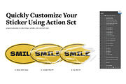 Sticker Creator Custom Shape Mockups, a Product Mockup by rebrandy (Thumbnail 8 of 15)