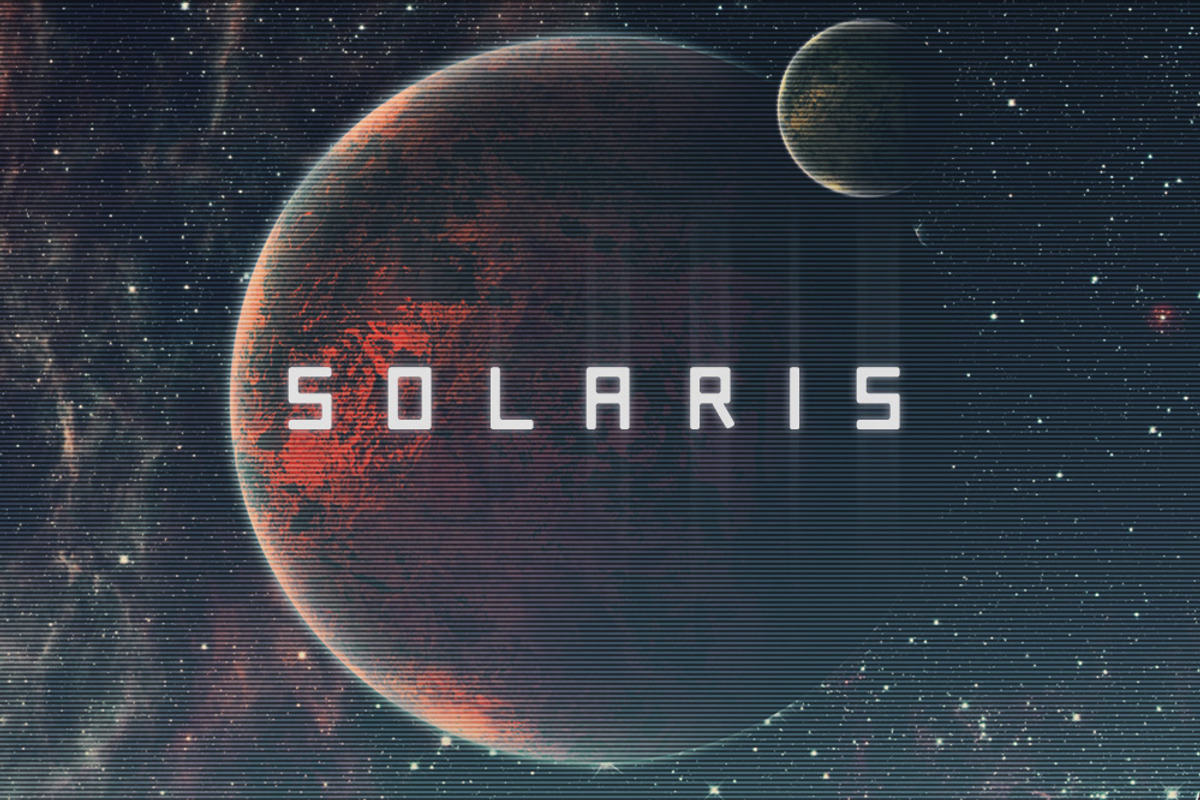 Solaris - Futuristic Font