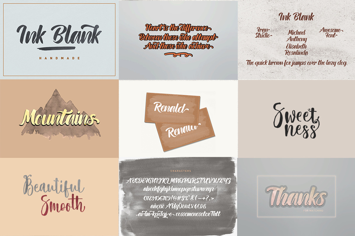 The brilliant fonts bundle, a Script Font by Franstudio (Photo 6 of 20)