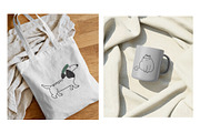 Domestic Pets Vector Illustrations, an Animal Illustration by Luamor (Thumbnail 8 of 10)