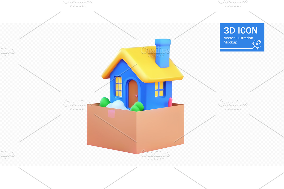Colorful 3D representation of a, an Object Illustration by ZinetroN