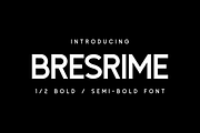 Bresrime, a Sans Serif Font by Monoletter Studio (Thumbnail 1 of 3)