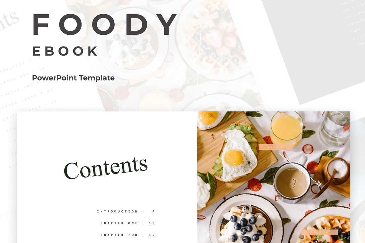 Foody Ebook Presentation, a Presentation Template by flyerittyer (Photo 2 of 4)