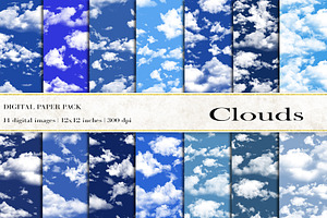 Clouds Digital Papers