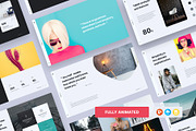 KLOE - Minimal Presentation Template, a Presentation Template by SimpleSmart (Thumbnail 1 of 9)