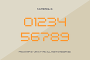 Prochamp Pixel Game Font, a Font by alpercakici (Thumbnail 2 of 13)