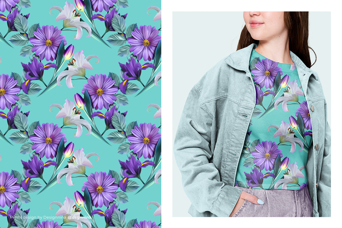 JUNOS — Luxury Seamless Pattern, a Pattern Graphic by Designnina Shop (Photo 5 of 11)