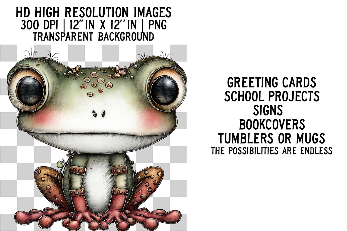 Jungle Animal Clipart - Cute Animal, an Illustration by Craft Nest (Photo 2 of 6)