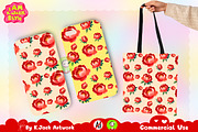 Lunar New Year Floral Pattern, a Background Graphic by K.JackArtwork (Thumbnail 4 of 8)
