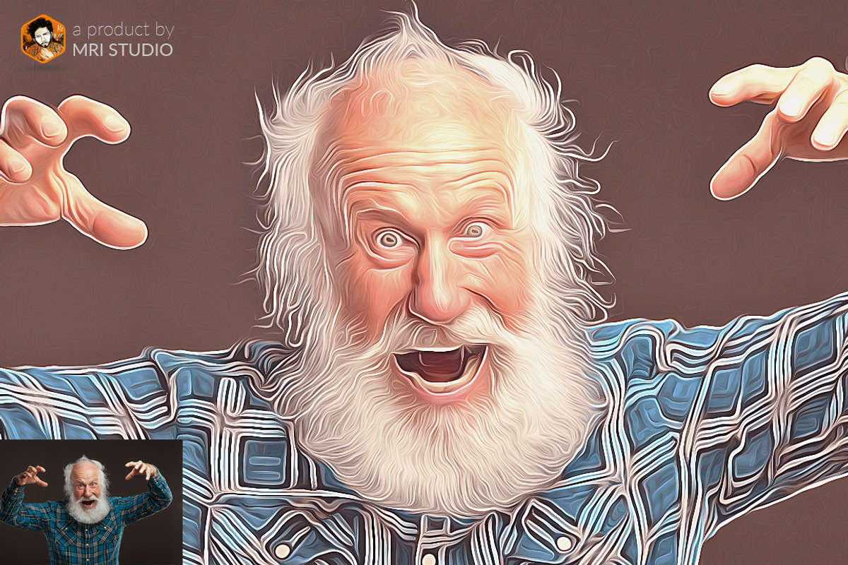 Advance Oil Art Action, an Action Add-On by MRI STUDIO (Photo 5 of 9)