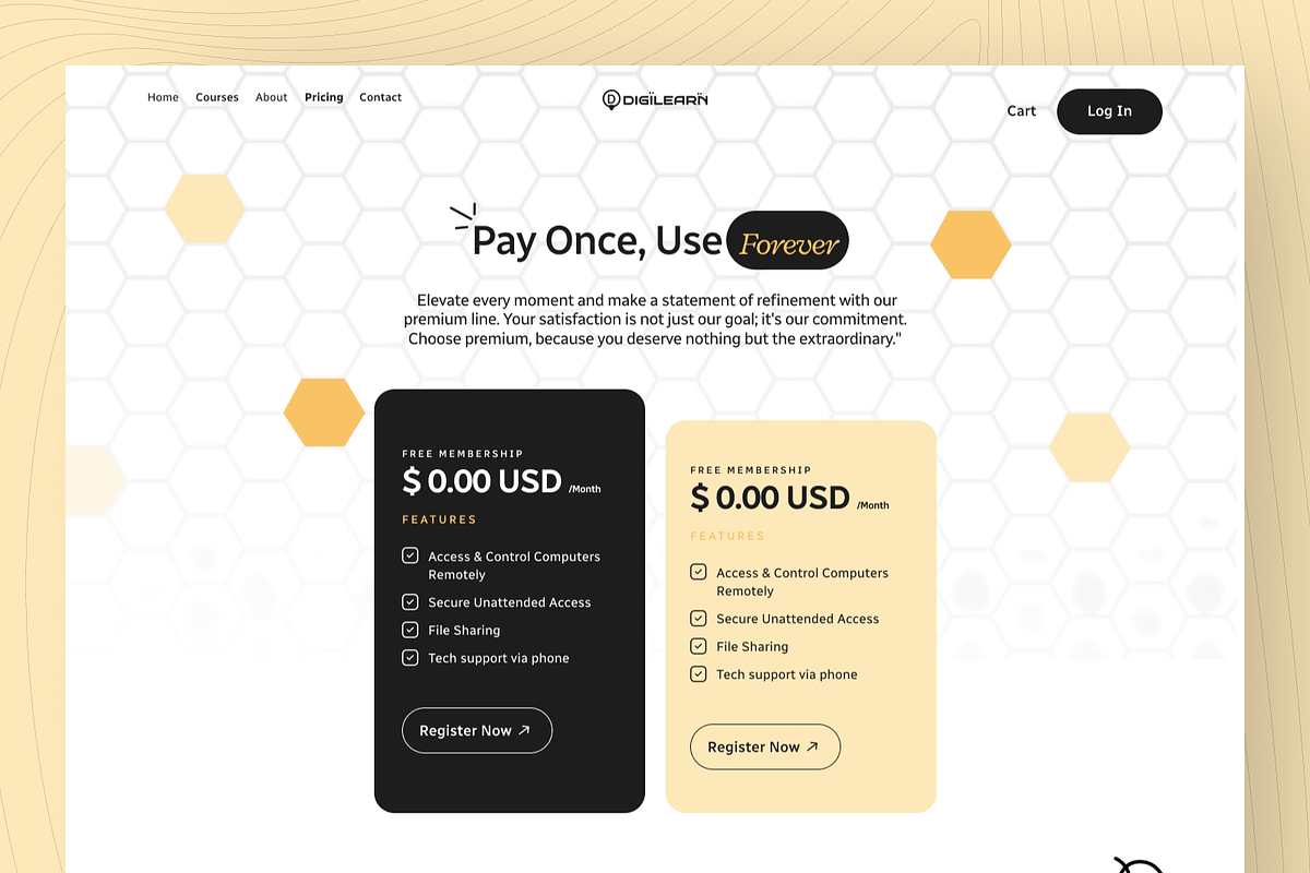 DigiLearn - Web Responsive UI Kit, an UI Kit Template by Digibulbo (Photo 10 of 11)