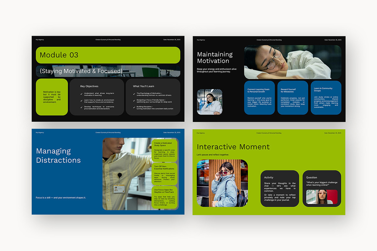 Kryl : Brand Marketing Powerpoint, a Presentation Template by Punkl Camp (Photo 14 of 16)