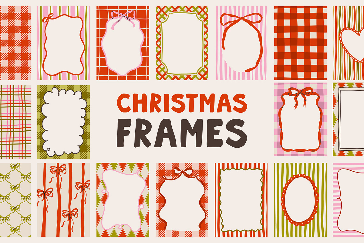 Cozy Christmas Frames, an Object Graphic by AnnArt (Photo 1 of 10)