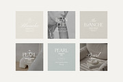 Blanche Logo Kit | Logos Ai Eps Psd, a Branding & Logo Template by Feel This (Thumbnail 7 of 11)