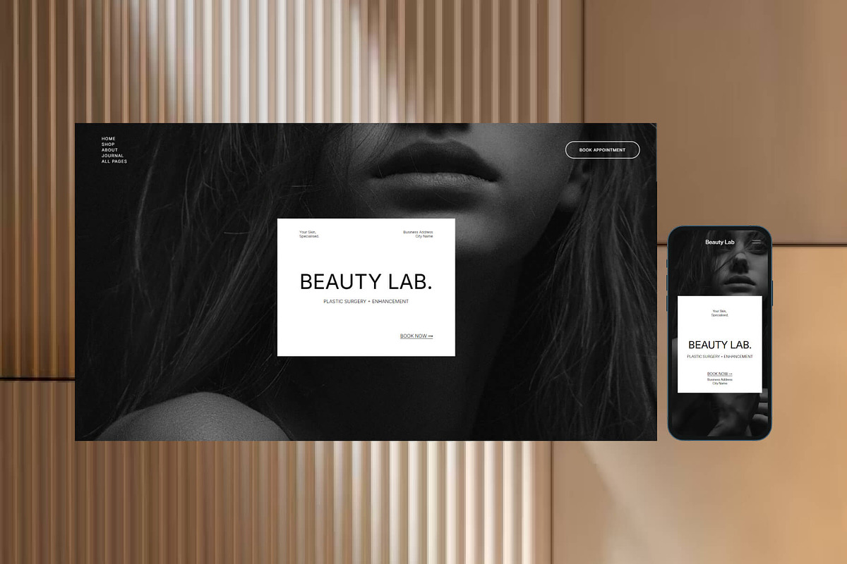 Beauty Lab - Squarespace Template 7.1 preview 6