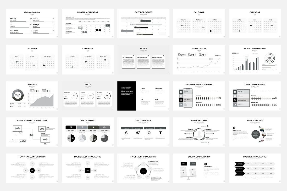 Pitch Deck - Presentation Dashboard, a Presentation Template by AdrianDragne (Photo 10 of 14)