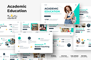 Academic Education - Google Slides, a Presentation Template by QR Design Studio (Thumbnail 1 of 3)