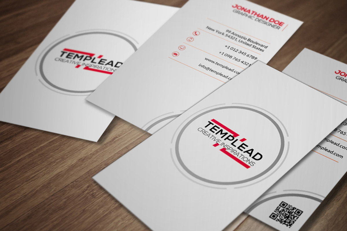 Corporate Business Card CM165, a Business Card Template by annozio (Photo 1 of 4)