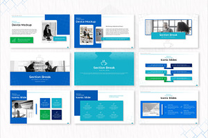 Business Pitch Deck Presentation